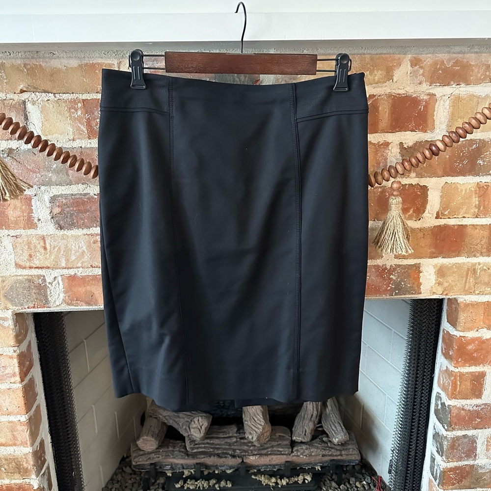 White House Black Market Black Pencil Skirt